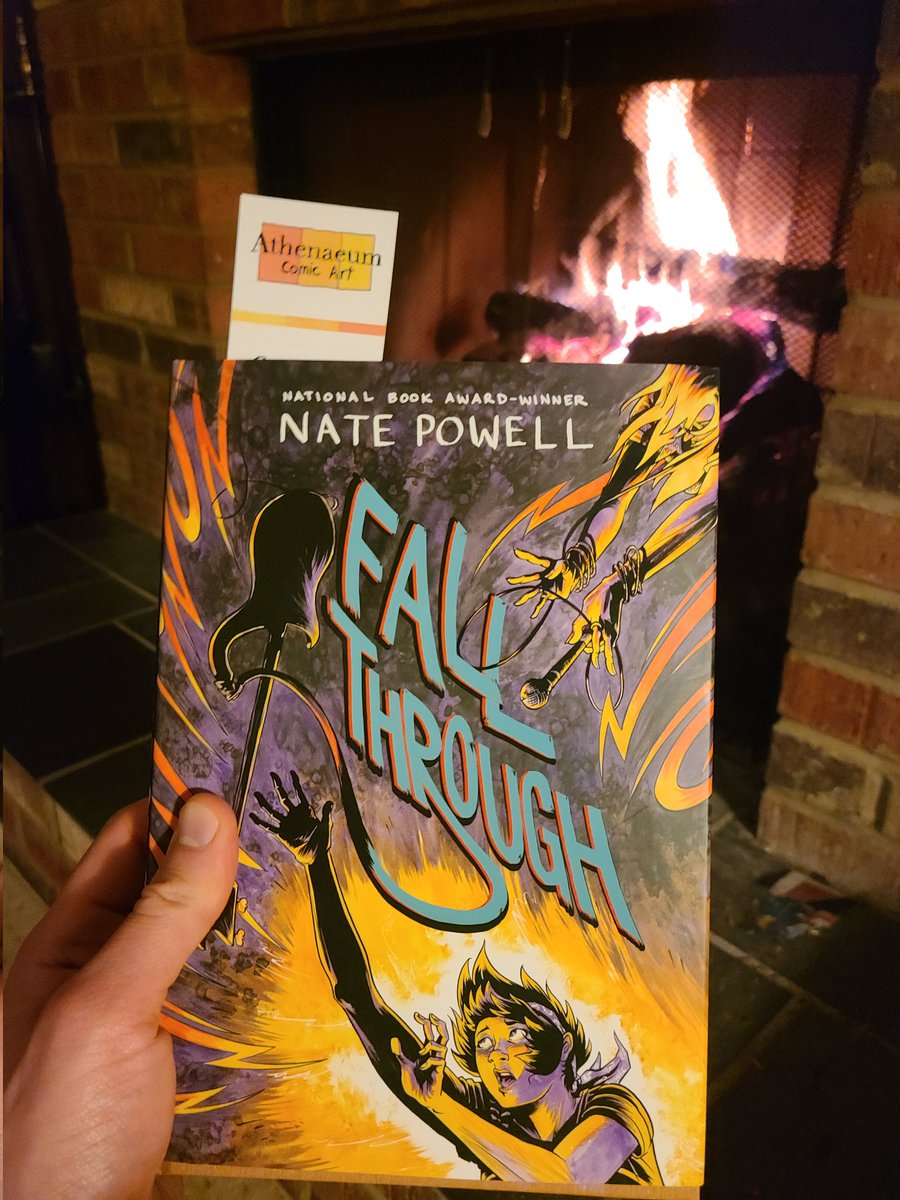 The art in Fall Through is just so gorgeous! @Nate_Powell_Art