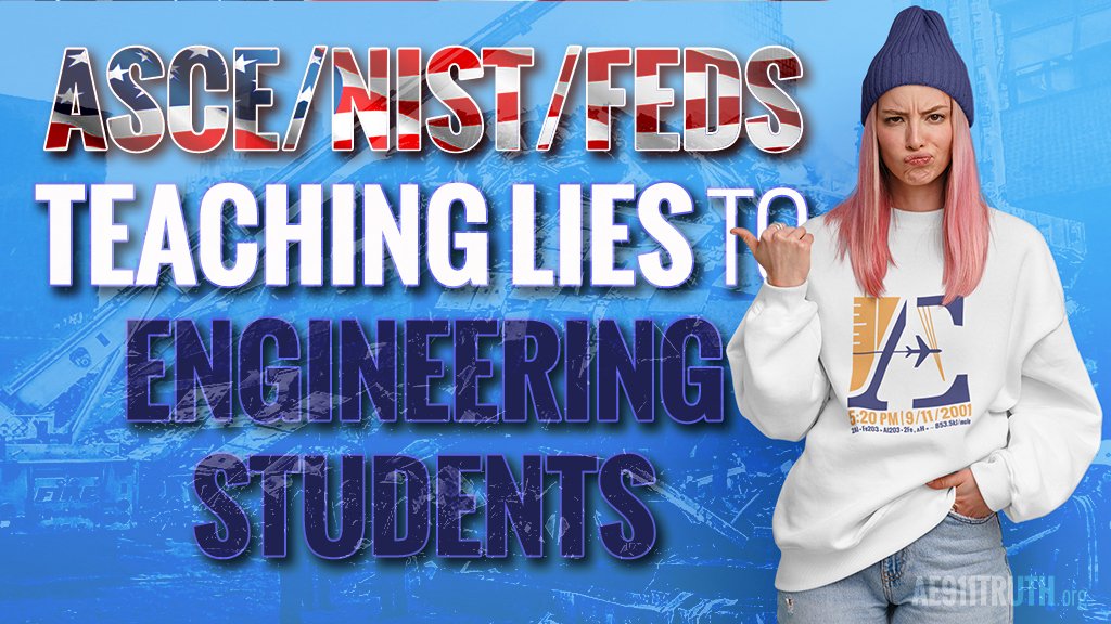 Engineering Students Aren't Buying The Official Lie. They’re VERY interested in WTC 7. ae911truth.org/news/980-engin… @NIST @NISTPublicSafeT @NISTDirector @jimmy_dore @ASCETweets @ASCEGovRel @uafairbanks @FDNY #civil #engineering @CivilEngDis #ZdeněkBažant #StructuralEngineering