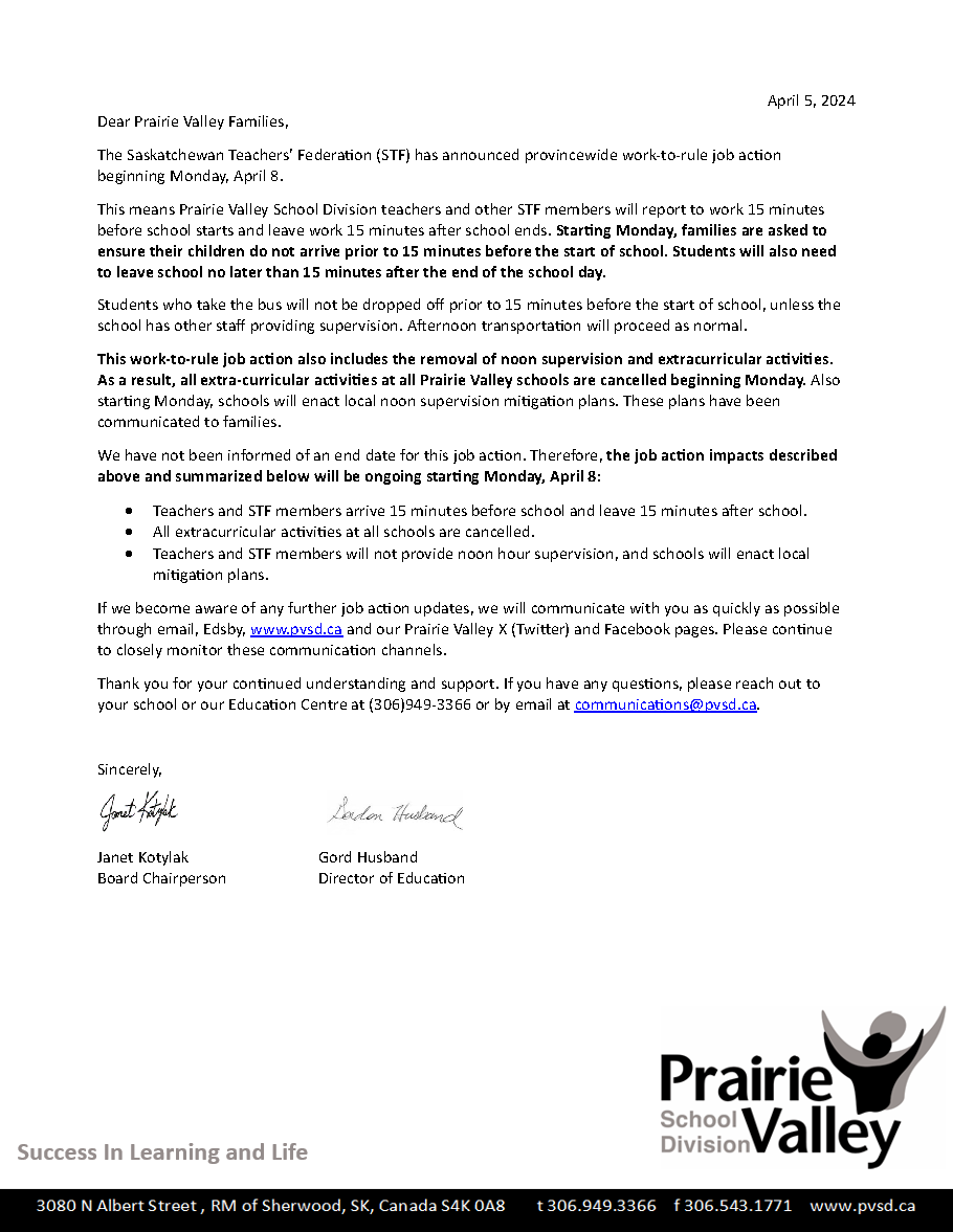 Prairie Valley School Division tweet media