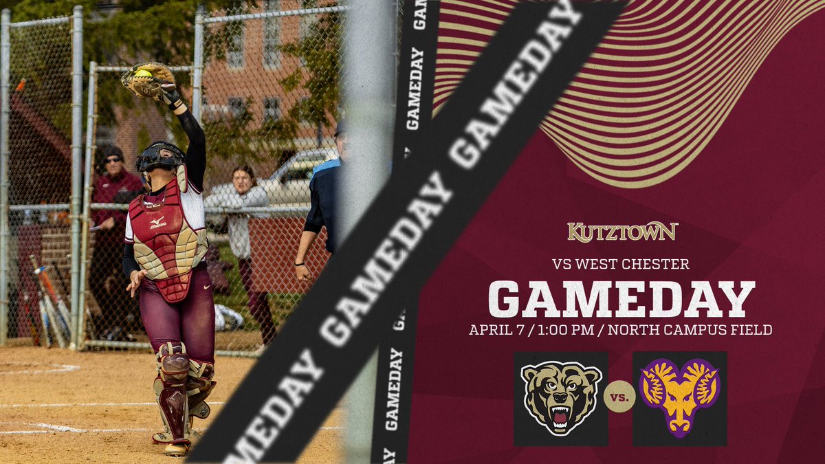 GAMEDAY | @KUBearsSoftball hosts West Chester in a doubleheader today starting at 1 p.m.! #HereYouRoar 📊| bit.ly/49crdWN