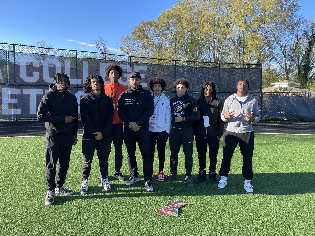 @Prov_Football Family affair with the guys. Great experience connecting with like minded people and getting our boys familiar with the process. Thanks again for the hospitality @CatawbaFootball @CoachDup__ @JSoftcheck @dav1ca1xeta @jaydenwoodrufff @KMaxx_12 @5monneyy #JustOne