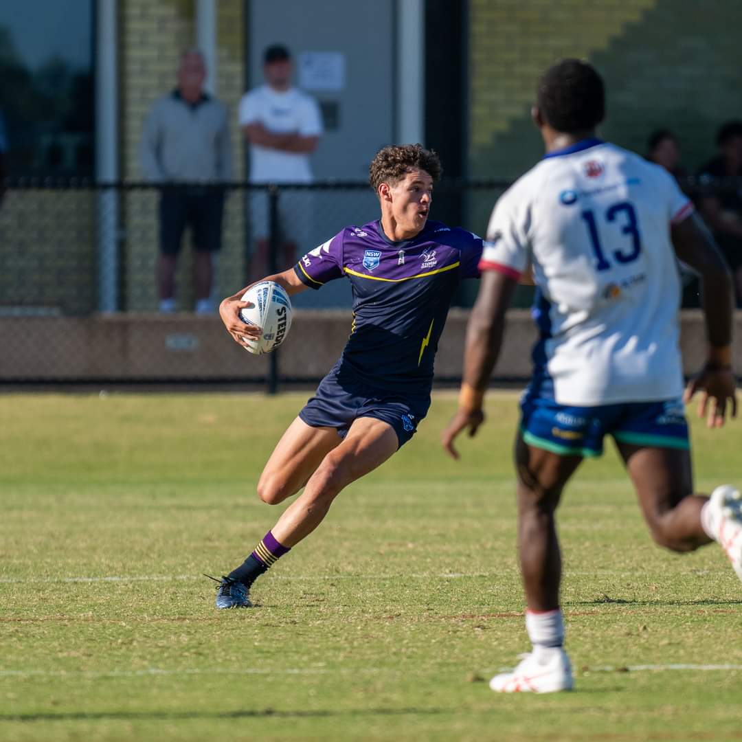 Congrats to <a href="/SKCToorak/">St Kevin's College</a> Alumnus Hugo Peel (SKCOC2023) who debuted for the <a href="/storm/">Melbourne Storm</a> U21 team last weekend in their win over the Fiji Kaivati Silktails in the NSW Rugby League Jersey Flegg comp.

Well done Hugo!💪👏👏

#apssport #APS #apsrugby #schoolsport #apsrepsport #apsalumni