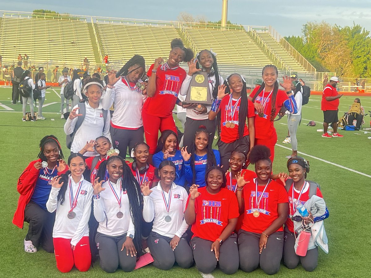 Varsity Girls District 11-6A Champions <a href="/GirlsTrackDHS/">Duncanville High School Girls Track & Field</a>