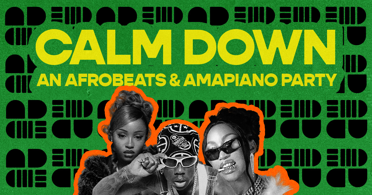Calm Down, Neumos's Afrobeats Dance Party, RETURNS April 6. 🇳🇬 Tickets available now: bit.ly/3UFLD70