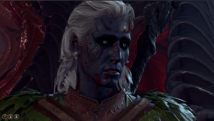 StellarCttntail's tweet photo. @JustJaxper Part two! 
Caomhan, the sassy Dragonborn bard with a bit of tough outer shell, but a tender heart for those who earn it 
Alderyn, the Seldarine Drow druid durge. Out of place and out of his element. https://t.co/5ykkm5keca
