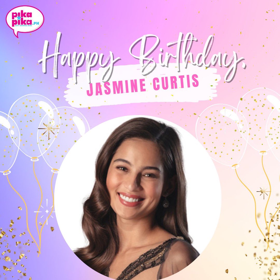 Happy birthday, @jascurtissmith! May your special day be filled with love and cheers. 🥳🎂

#JasmineCurtis #PikArtistDay
