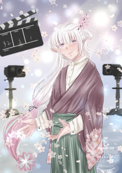 #エイプリルフールなのでリプきた自キャラを性転換させる企画にて、すずゆ龍8さんからのリクエストありがとうございましたチェリズフローロィが男性になったら…?「僕と恋を探してくれませんか?」 自創作・ひな☆エボ ifでアイドルパラレル俳優さんになりました… 