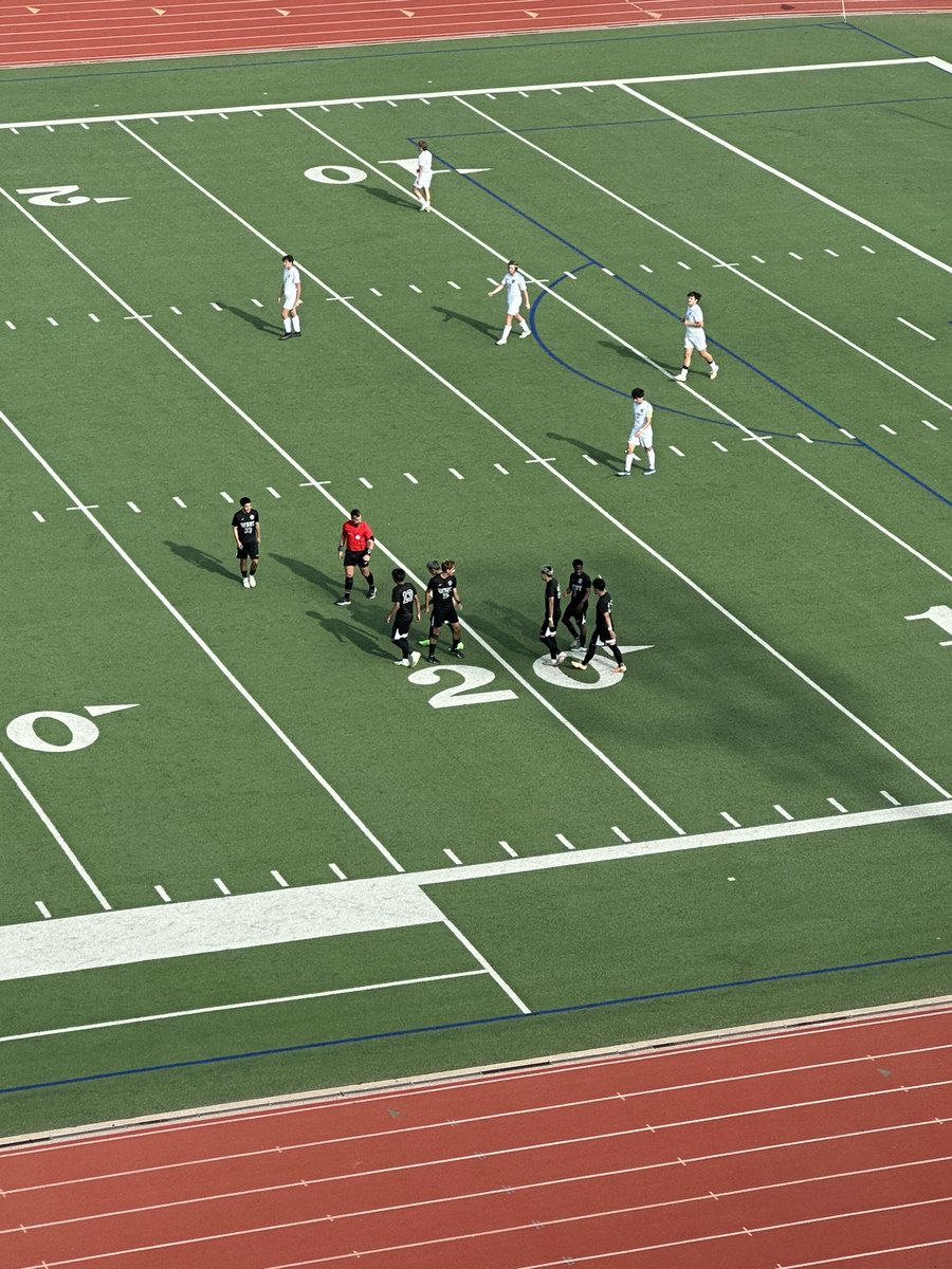 Great game Wranglers! With a 4-1 win, the West Mesquite boys soccer team advances to Regional Finals tomorrow! @westmesquitehs @mesquiteisdtx