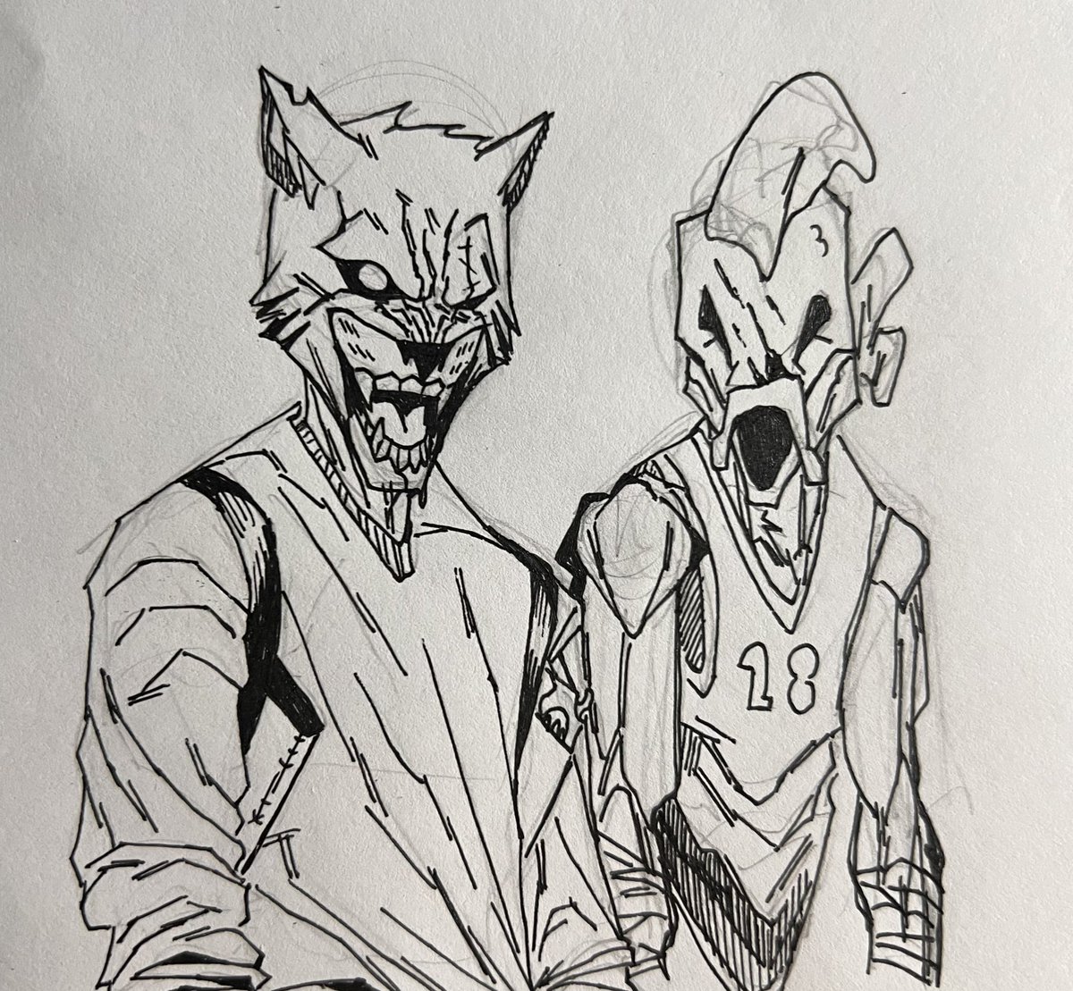 paschanchink's tweet photo. Gumball and Darwin! X Hotline Miami 
#hotlinemiami #art #fanart #amazingworldofgumball #gumballanddarwin https://t.co/JFakJ7lBUi