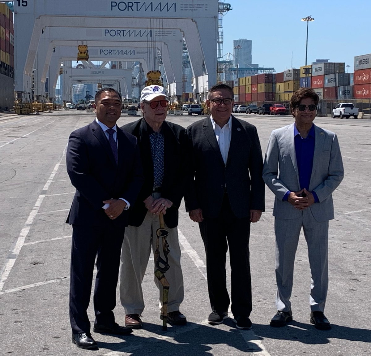 #PortMiami Dep Dir Fred Wong testified at a joint field hearing on Port Safety, Security, and Infrastructure Investment on behalf of @PortsUnited. @MayorDaniella & US Congressmen @MarioDB @ShriThanedar @RepCarbajal @RepWebster @RepCohen & @RepCarlos attended the hearing.