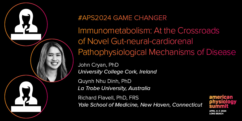 #APS2024 attendees: “Immunometabolism: At the Crossroads of Novel Gut-Neural-Cardiorenal Pathophysiological Mechanisms of Disease” is tomorrow (Sat., 4/6) at 8:30 a.m. in Room 103. Come on down! Learn more: ow.ly/KRZm50R6Kx6 #WeArePhysiology
