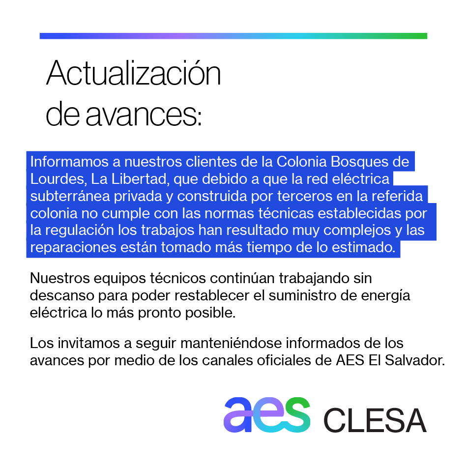 AES El Salvador tweet media