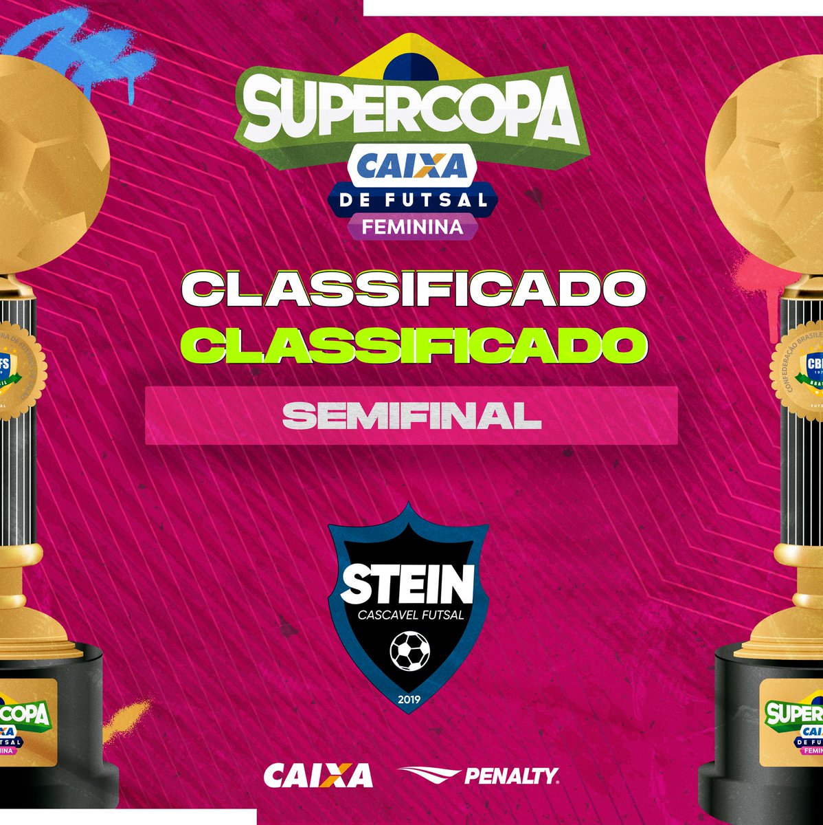 cbfsoficial's tweet image. Supercopa @caixa ⚽️🔥 

Partiu semifinal, @steinfutsal ?🤩

#supercopa #caixa #futsalfeminino