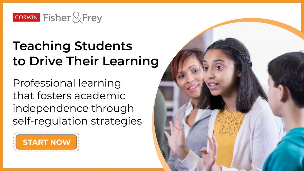 Help your students thrive in your classroom through self-regulation. Invest in professional learning and explore the benefits of Teaching Students to Drive Their Learning: ow.ly/BfcN50R5eQQ