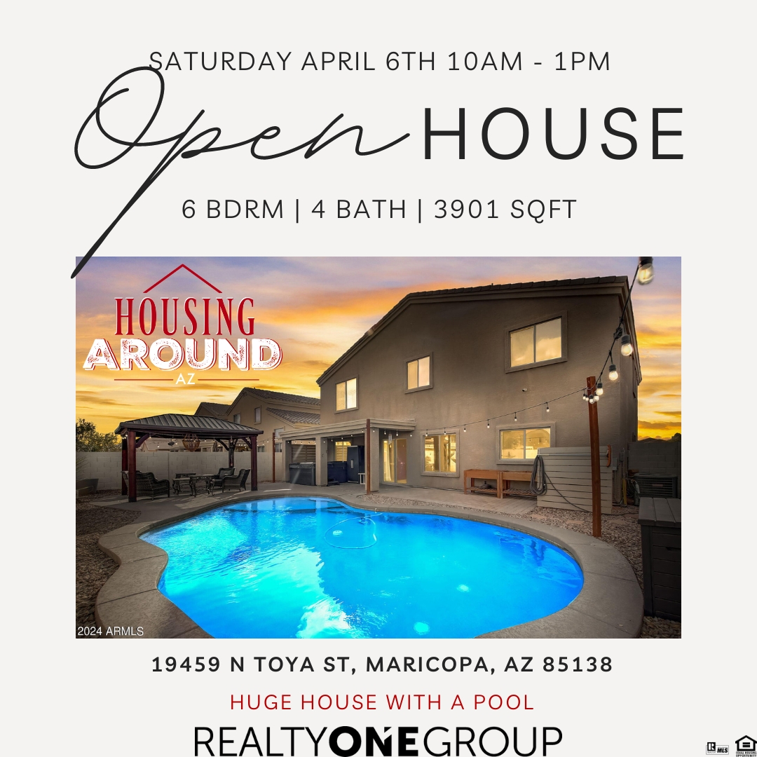 smilesmile1978's tweet photo. 19459 N TOYA ST, Maricopa, AZ 85138

Saturday 10am -1pm

For more information https://t.co/nHLir2nGmp https://t.co/xnQCPgqUwt
