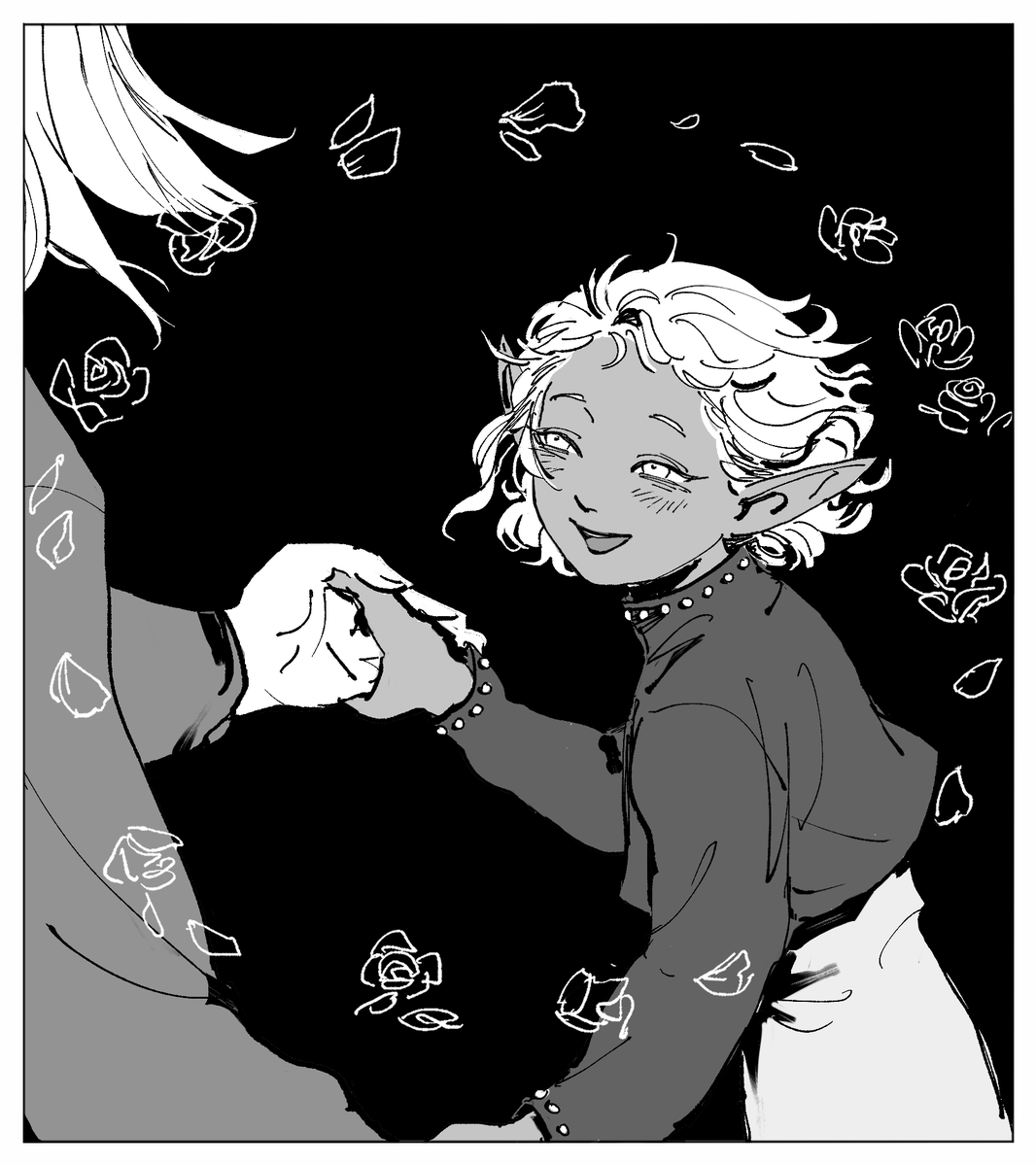 ring around the rosie,
a pocket full of posies,
ashes, ashes,
we all fall down 