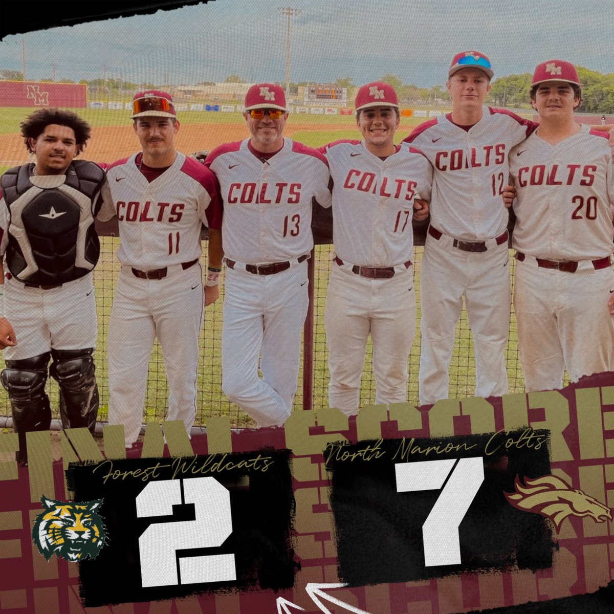 North Marion Colts Baseball tweet media