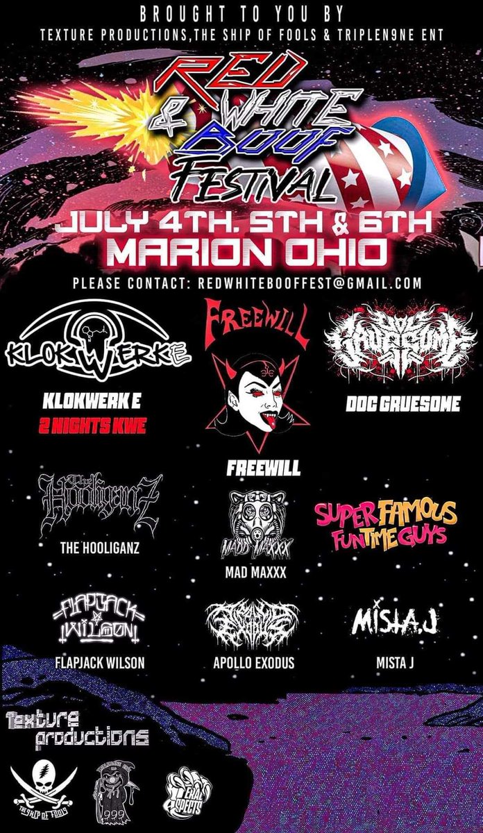 lle_street_team's tweet photo. Looks like Klokwerk E and Super Famous can't keep their hands off each other. THAT'S RIGHT THIS INDEPENDENCE WEEKEND - RED WHITE &amp; BOOF!!
Just in time to cure those Post Camp blues away... https://t.co/Ib5f2sq6Ij