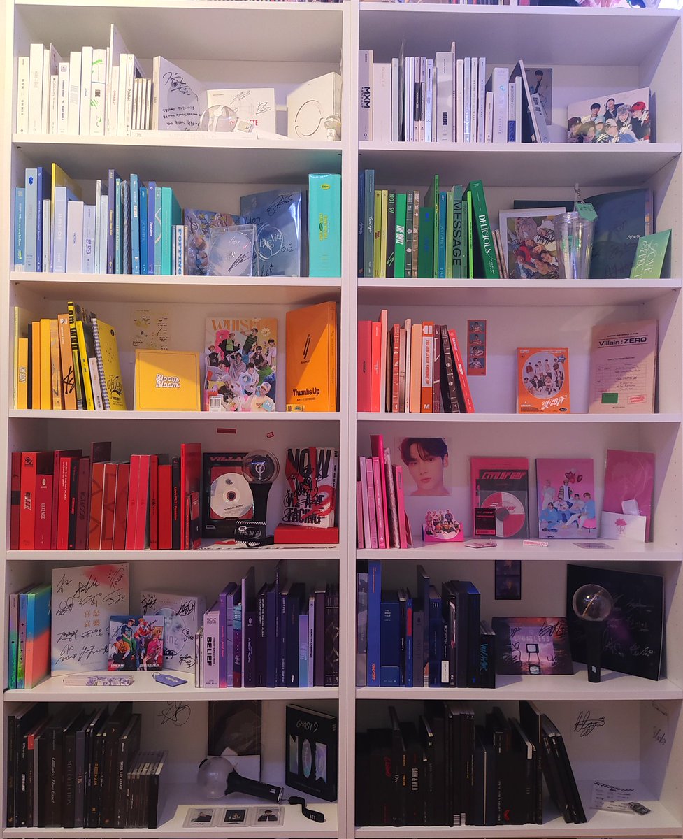 baamgu's tweet photo. IM FINALLY DONE REORGANIZING MY SHELVES !!! WHAT DO WE THINK?? I might just make a thread with close ups 🤍 https://t.co/WtwWzUU5yw