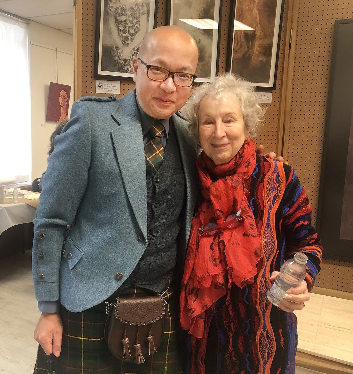 Keith Lem and Margaret Atwood, IN LIVING COLOUR