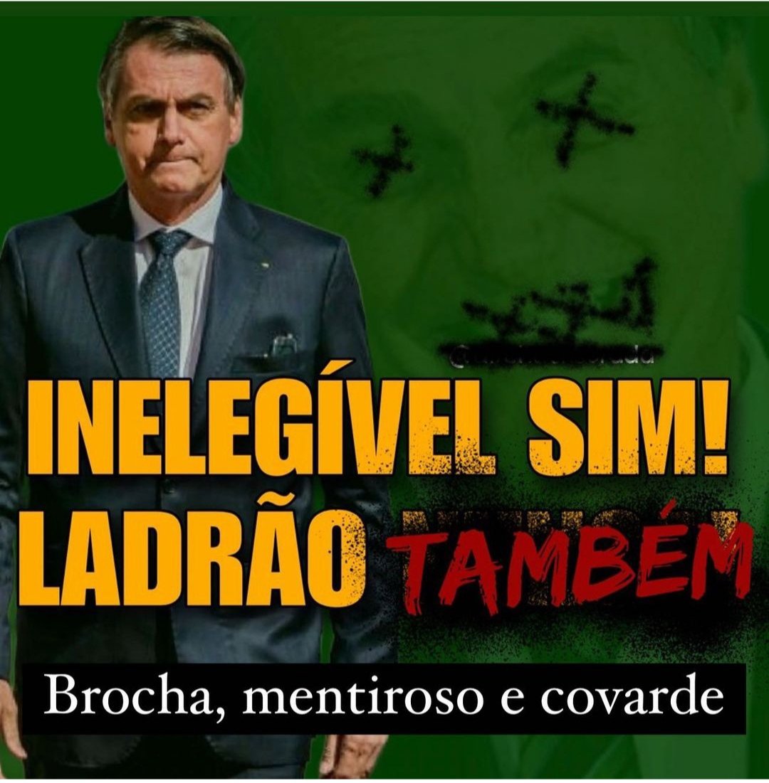 #BolsonaroLadrão