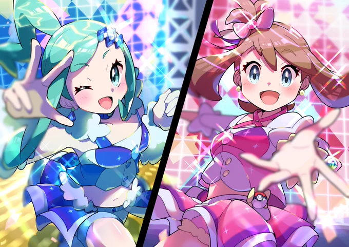 #対になってる絵をあげる得意です 
