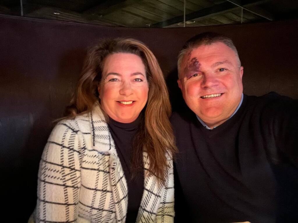 tcrawford's tweet image. Date night! @kim.sweers #date #hubbygoals