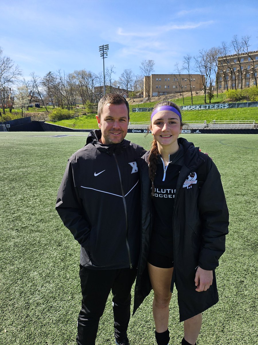Thank you to Xavier women’s soccer for hosting a great ID Camp a few weekends back! @XavierWSOC @TopDrawerSoccer @ImYouthSoccer @girlssoccernet @SoccerMomInt @DeanWardsoccer