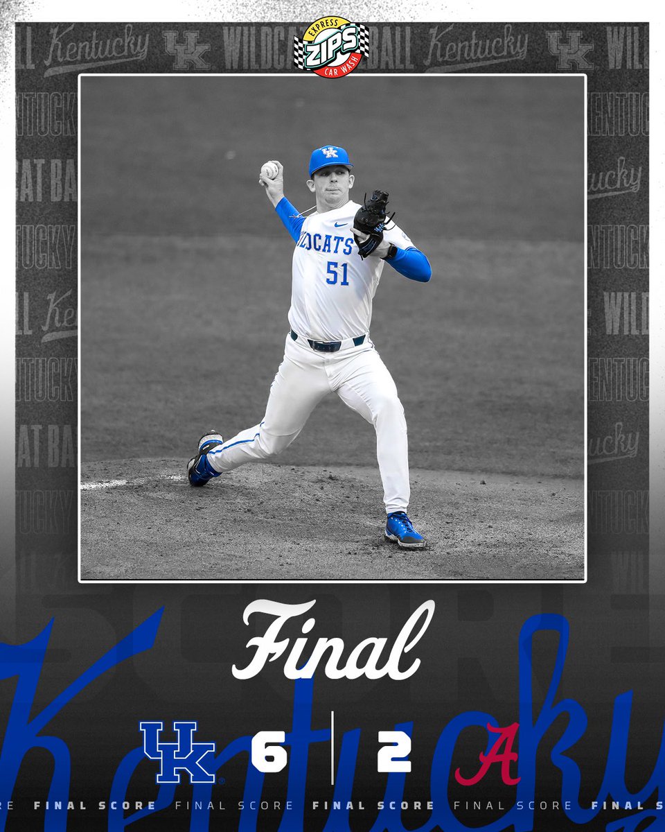 𝐕𝐈𝐂𝐓𝐎𝐑𝐘, 𝐊𝐄𝐍𝐓𝐔𝐂𝐊𝐘!

The Cats open the series with a solid dub, claiming their fifth straight win in conference play, tying the best streak under Coach Mingione. 

#WeAreUK