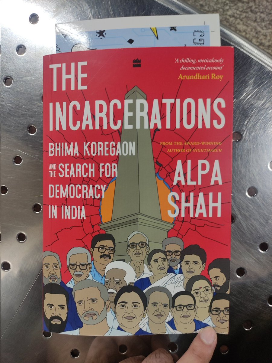 To know about judicial farce, casteism, dangers of technology, & utter disregard for human values @alpashah001 's #TheIncarcerations by @HarperCollinsIN makes an important read.

Read it once, read it twice & re-read it again.