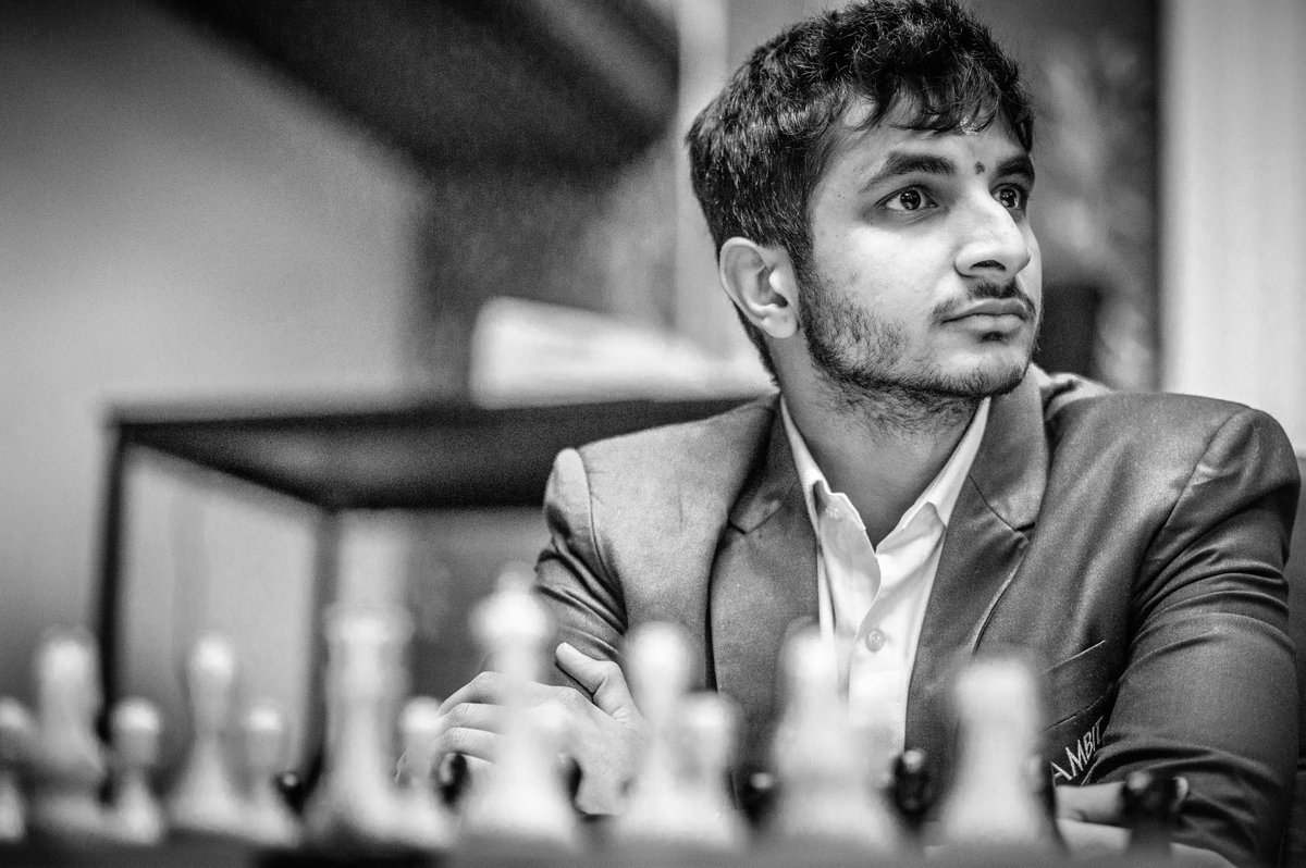 ChessbaseIndia's tweet photo. GM @viditchess Gujrathi was not on the top of tier lists/winner predictions of Candidates 2024. It's hard to predict how will he finish the event, but he's off to a great start. In the 2nd round, Vidit Gujrathi defeated the World no.3, Hikaru Nakamura with the Black pieces!

This was simply a phenomenal game from Vidit. It all started from the novelty 8...c6 - kudos to his seconds! Soon afterwards, Vidit sacrificed a full piece with 11..Bxh3. Nakamura declined the sacrifice with 12.Nc4, which turned out to be the decisive error.

Vidit went on to play a picture-perfect game, creating a devastating attack on the White King. He won the game in just 29 moves - this is the strongest opponent Vidit has beaten in classical chess in his career so far!

With this strong win against one of the tournament favorites, Vidit moves to 1.5/2 points. He will face his compatriot, R. Praggnanandhaa with the White pieces in the 3rd round!

Photos: Michal Walusza, Maria Emelianova
#chess #chessbaseindia #candidates2024 #ViditFTW