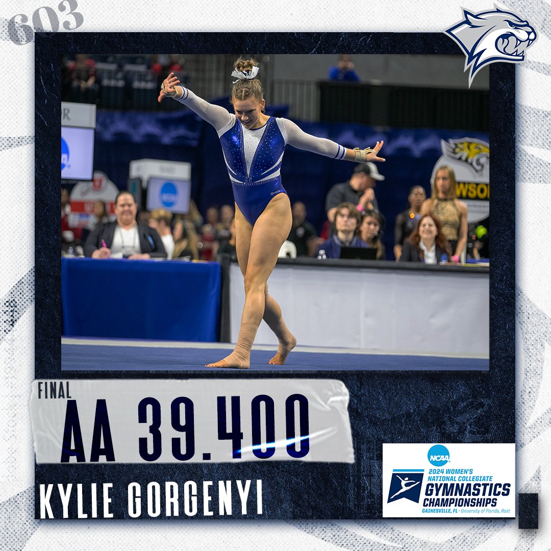 What a great way to end a career - KG made us so proud with a 39.400 all-around performance, including a career-high 9.875 on beam at the NCAA Gainesville Regional! #BeTheRoar #Legacy48 Full story ➡️ tinyurl.com/52hyakad