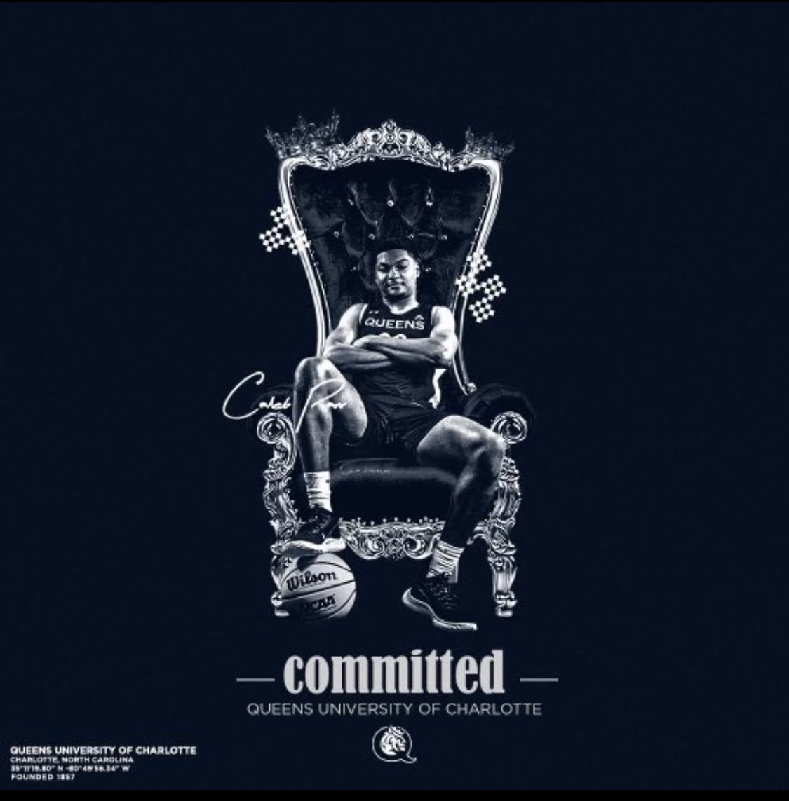 Congratulations to Man Up Alumni <a href="/Cmp_2003/">Caleb Parr</a> who has committed to Queens University (NC).  We got a chance to see you play in JUCO when your team came to Alabama to play last summer.  Now we get to watch another Man Up player playing on the next level.  Keep working Caleb.