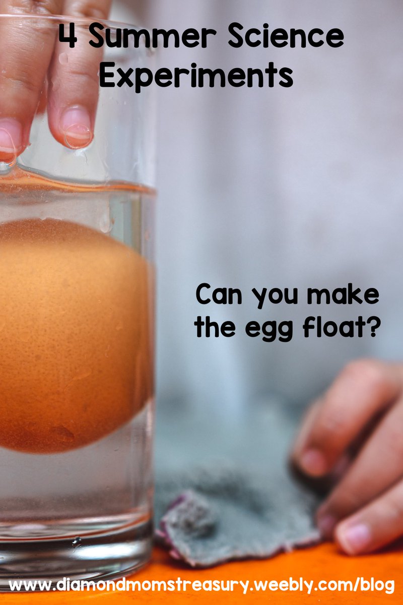 iamdiamondmom's tweet image. Experiment 2: Density Delight - Floating Egg

Read more 👉 lttr.ai/ARJLC

#SummerExploration #EasyScienceExperiments #ExcitingScienceExperiments