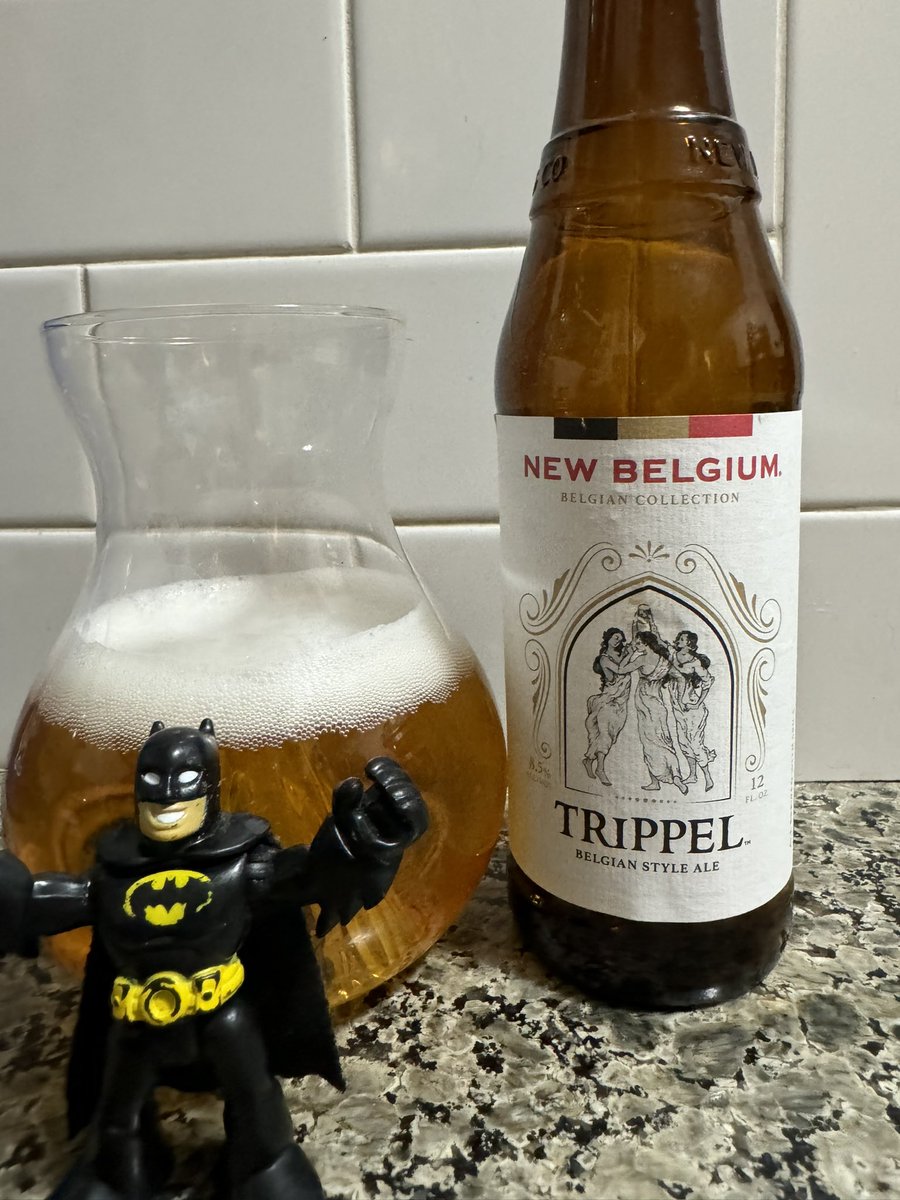 I was in the mood for a Trippel! @newbelgium #FridayFeeling @ManvsAle @JonMontag @Just4BeerLovers @ASFreed @Kubrickx @CombrinkMark @CATbrew13 @D_V_T_ @Senor_Greezy @TheStraightHops @RealBMaxwell @RJellyman @cedarflats @ephoustonbill @david_fuz @HotSauceBlogger @impopsy