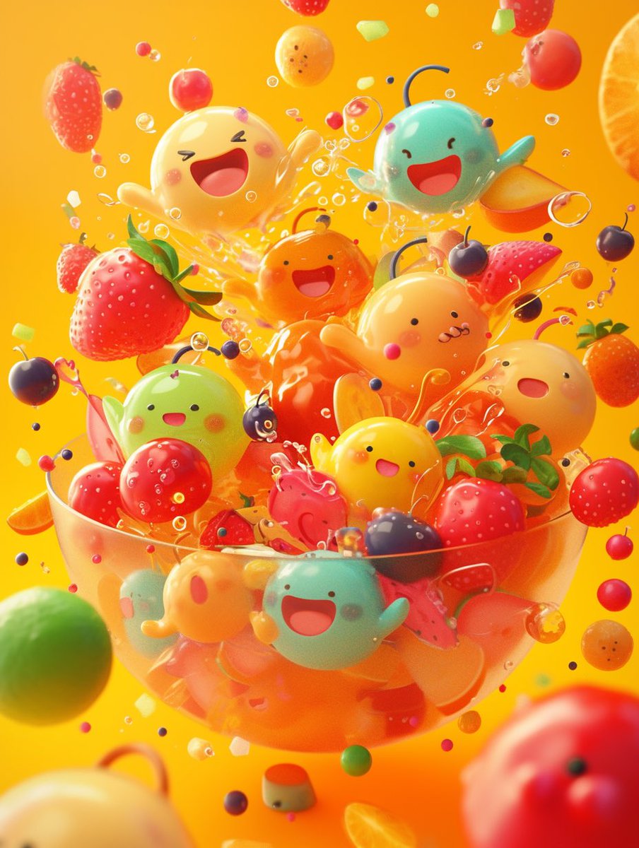 Fruits 🍉 🍎 🍌 🍊 

#AIArtwork #midjourney #AIArtwork