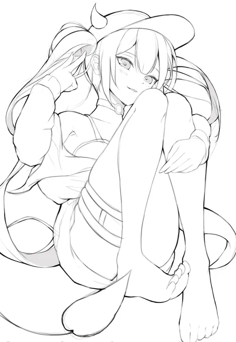 線画
#TOWART 