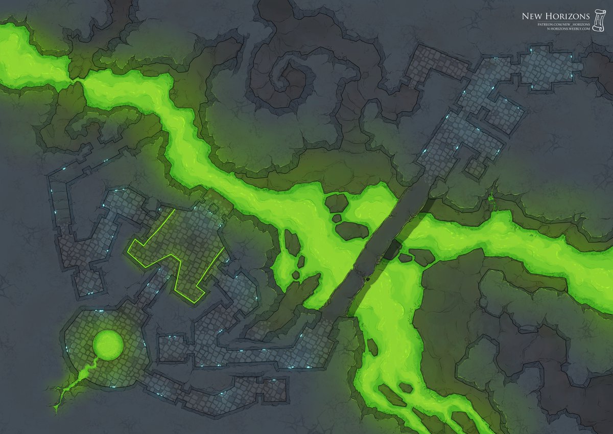 N_Horizons_maps's tweet image. It had been a while since I posted something.
Here is a dungeon map i recently finished after few months, LOL. I could spare just several minutes for it per week... Still better than doing nothing ;)

#map #dungeon #dungeonmap #fantasymap #cartography #drawing #illustration