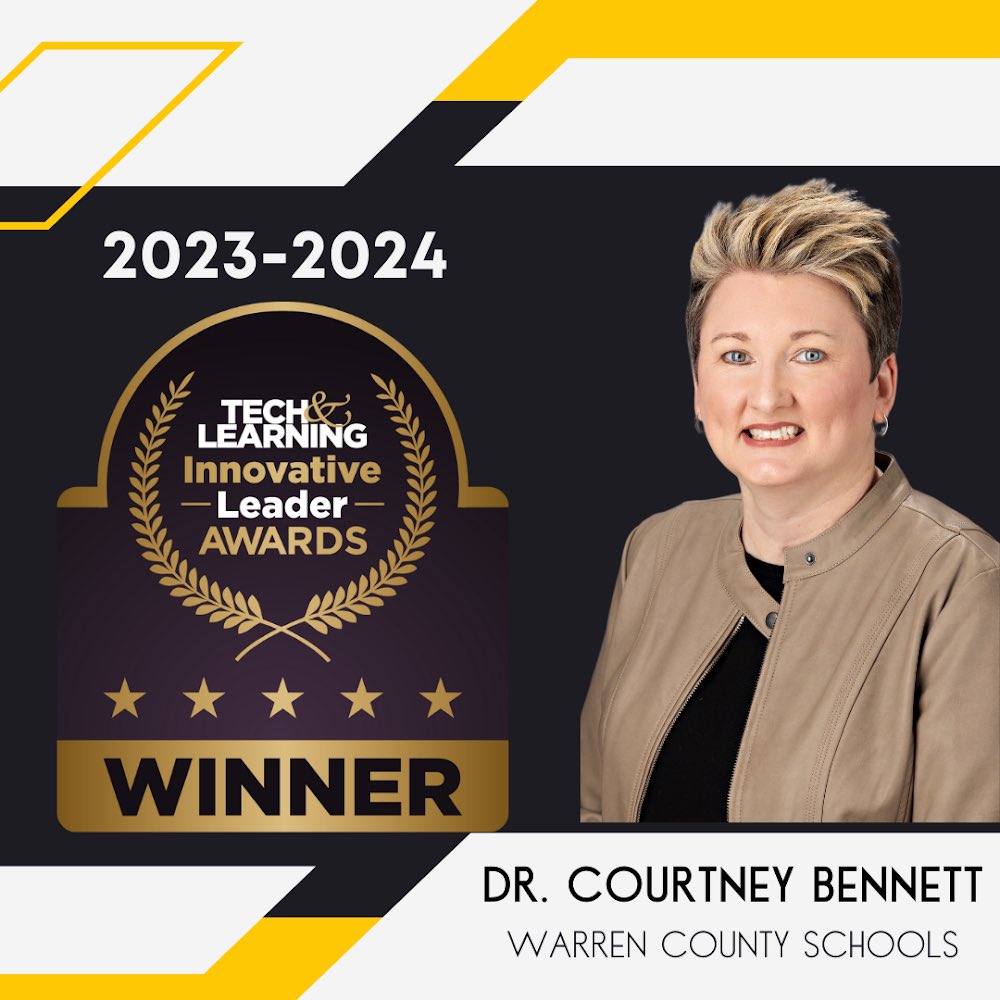 Honored and humbled to be named <a href="/techlearning/">techlearning</a> Mag Innovative Leader for Best Implementation of Technology for 23-24 Southeast Region. Words cannot describe how awesome this is.