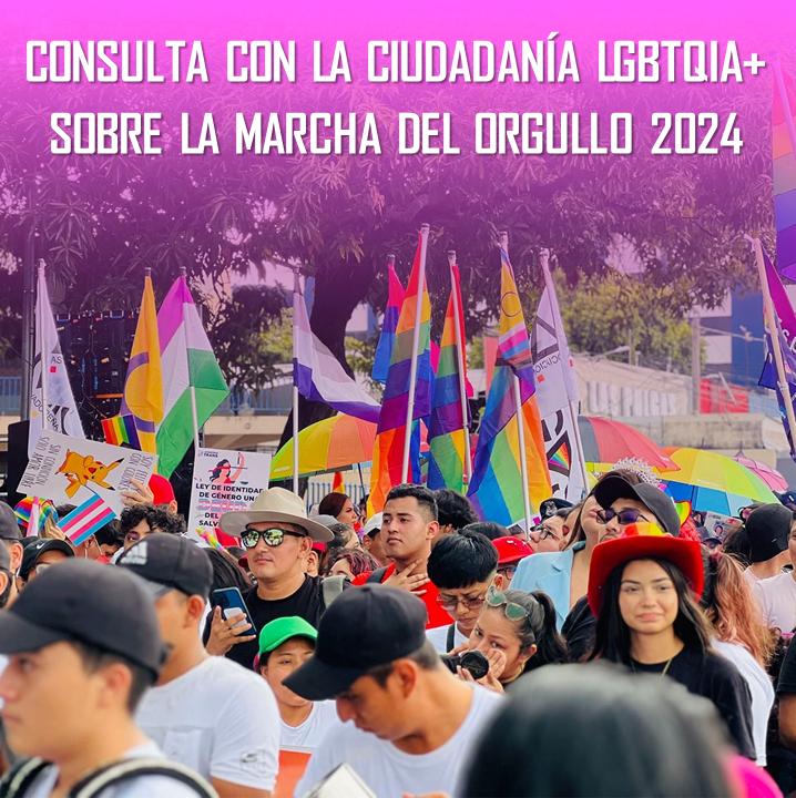 🏳️‍🌈 ¡Importante Encuesta para la Marcha del Orgullo 2024 en El Salvador! Queremos garantizar un entorno seguro y acogedor para todxs. Por favor, ayúdanos respondiendo a esta encuesta sobre tus preocupaciones. ¡Tu opinión es crucial! La RED 
docs.google.com/forms/d/e/1FAI…