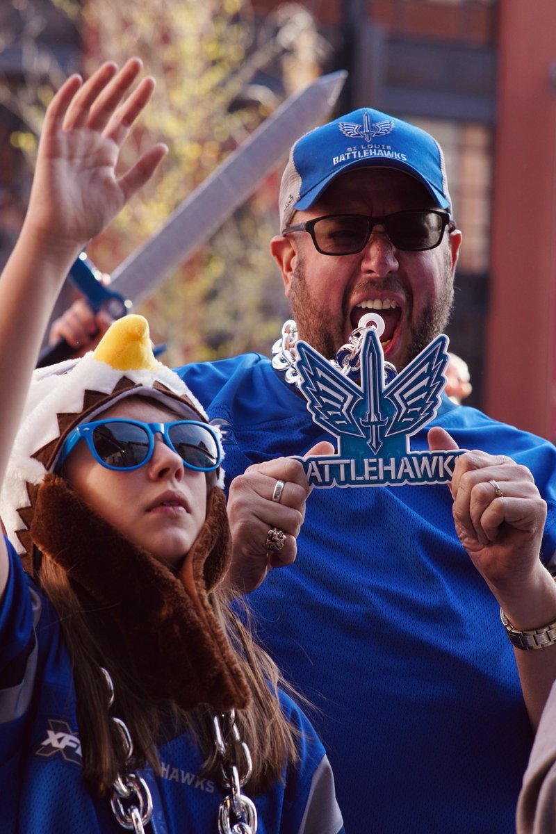 BattlehawksUFL's tweet image. celebrated the return of st. louis football with BEST fans in the nation 💙

SEE YOU TOMORROW AT THE BATTLEDOME!