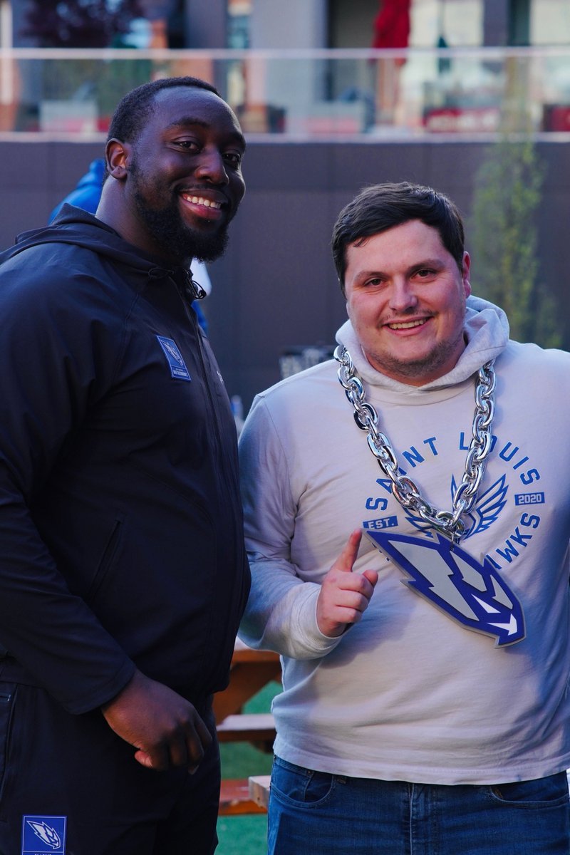 BattlehawksUFL's tweet image. celebrated the return of st. louis football with BEST fans in the nation 💙

SEE YOU TOMORROW AT THE BATTLEDOME!