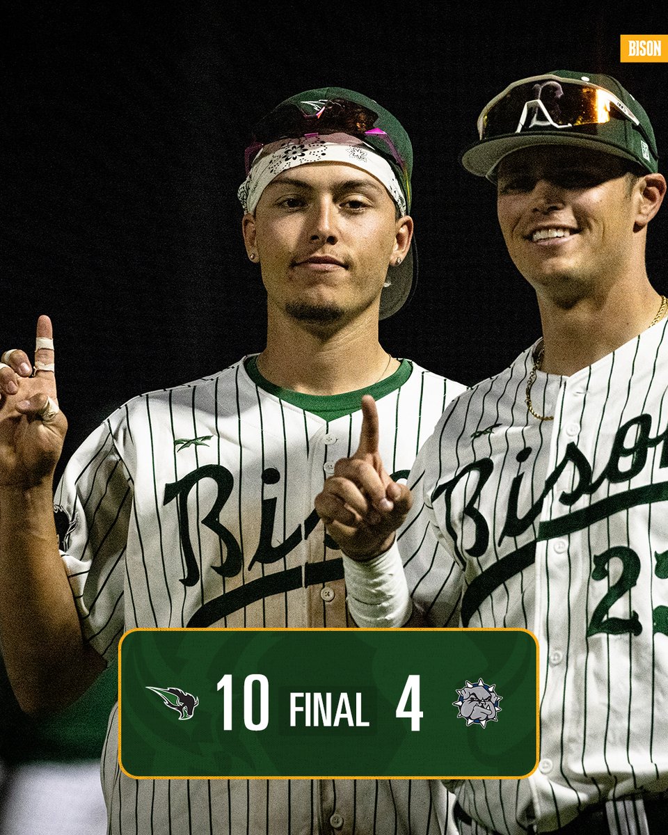 That's a Bison Win, brother ☝️🤓

#OnToVictory