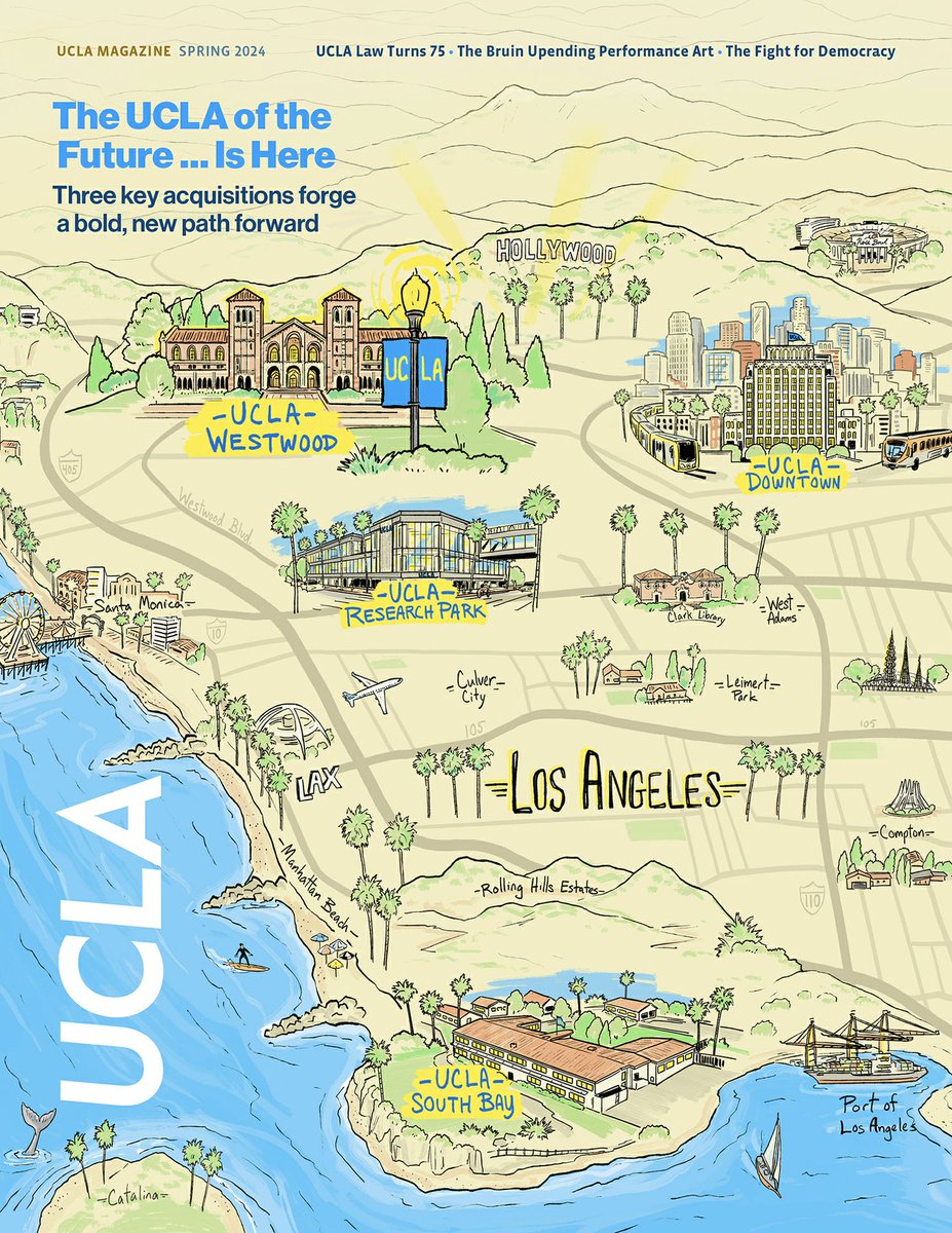 New properties will expand @UCLA's ability to serve students and Los Angeles. Capitalizing on the new sites’ proximity to the Pacific Ocean & Port of LA, 2 new campuses will host programs devoted to sustainability, climate change & environmental justice. newsroom.ucla.edu/magazine/gene-…