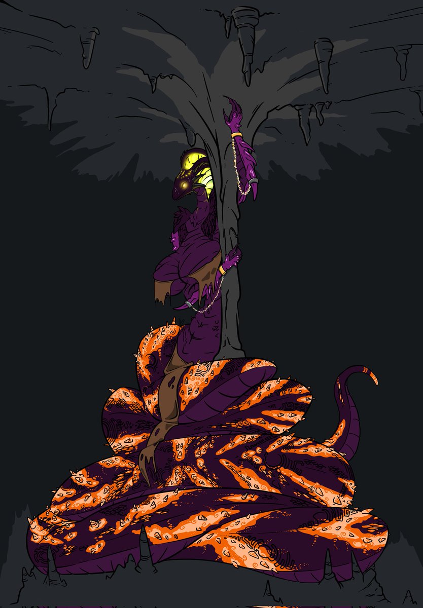 ValusD's tweet image. Want to say a big thanks for @BigRedBehemoth for creating my kaiju Gal Akasha