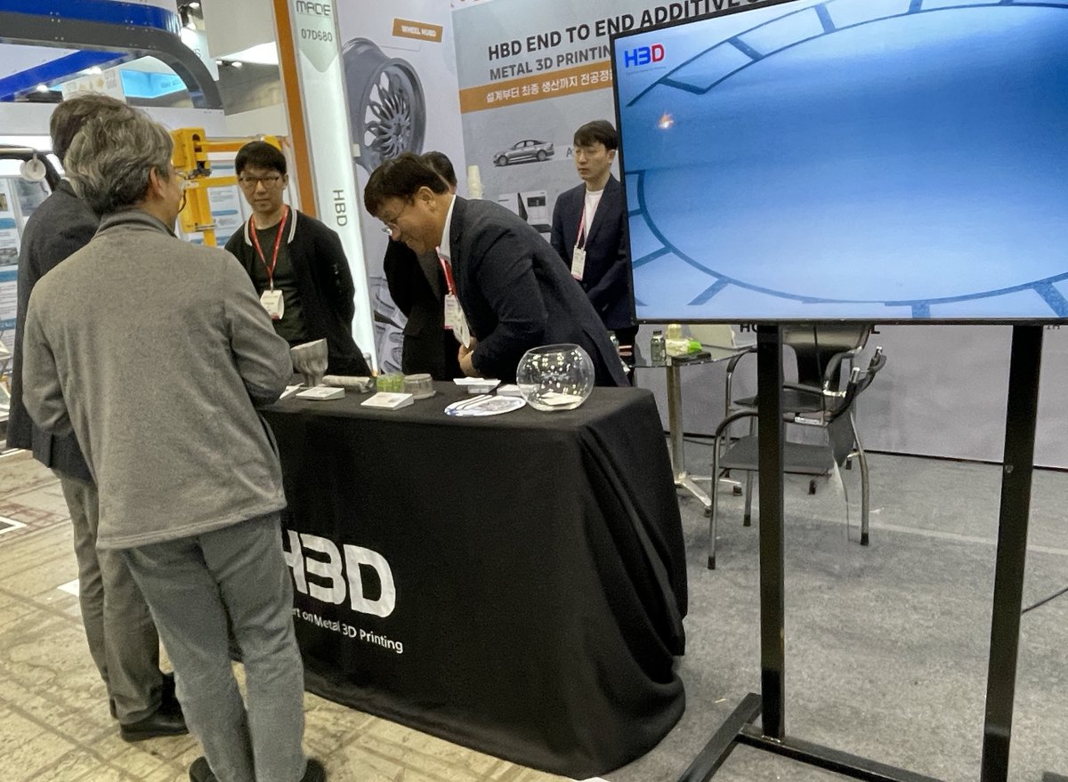 HBDAdditive2015's tweet image. A big thank you to all our esteemed clients who visited our booth at #SIMTOS! 🙏 We appreciate the chance to exhibit our metal 3D printing applications and engage with each of you.

✨ We look forward to further discussions on metal 3D printing with all of you. 다음에 뵙겠습니다.