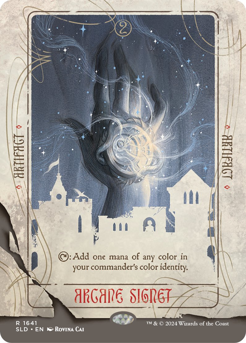 Secret Lair x Marvel コンプリートセット特典秘儀の印鑑つき