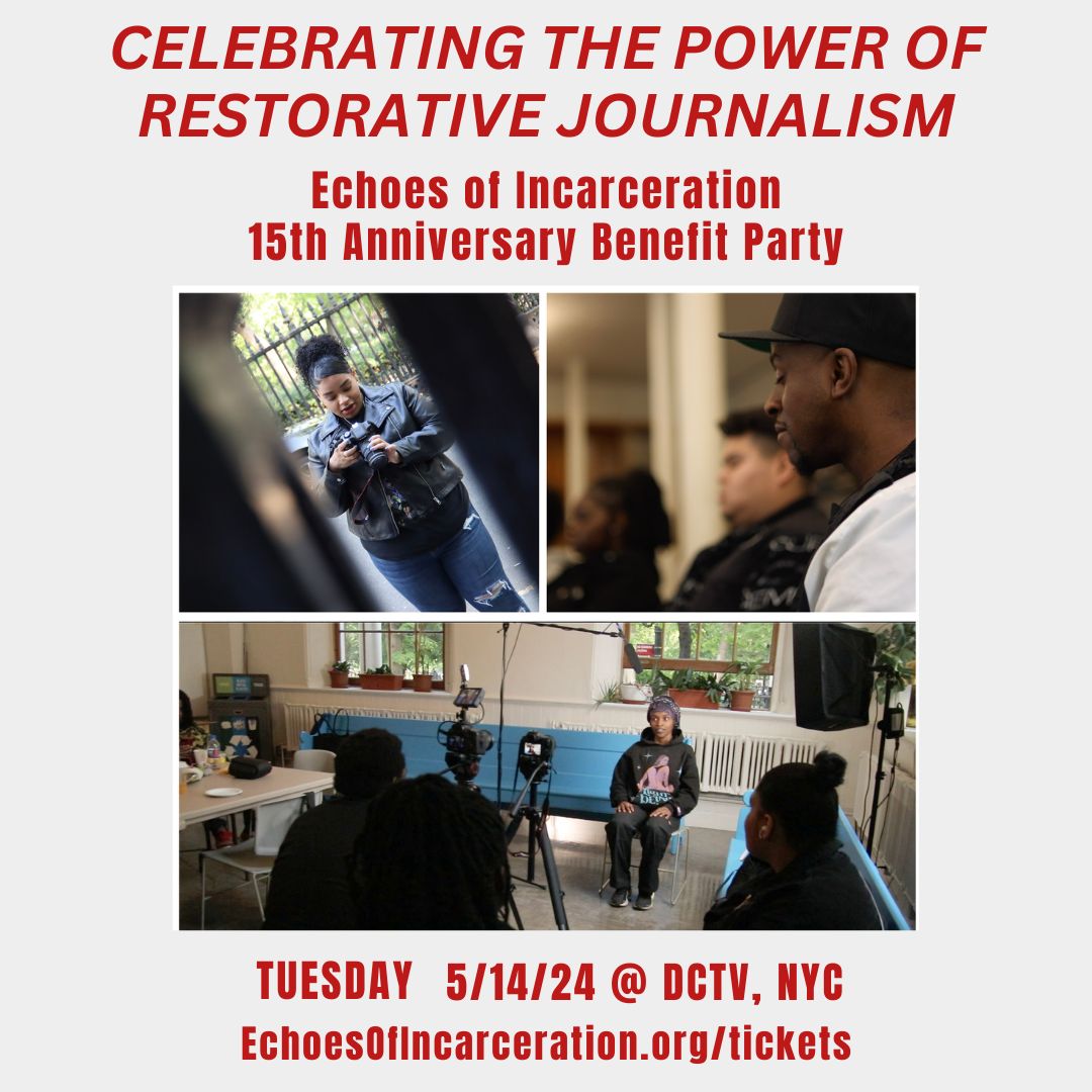 Join the Echoes community on 5/14 to celebrate 15 years of transformational youth development and narrative change around system-impacted young people.
Tickets now live! zeffy.com/en-US/ticketin…
