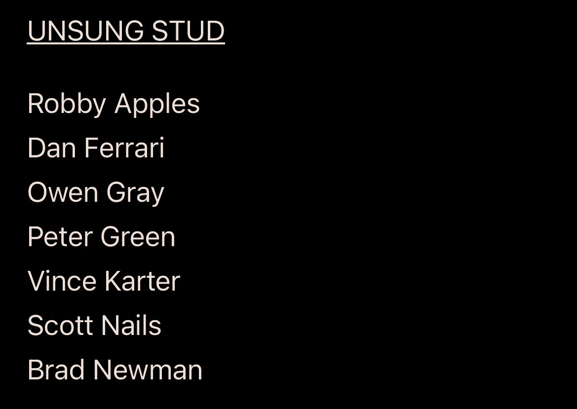 I’m incredibly honored to be nominated among these gentlemen for Unsung Stud for the @XRCOAwards Thank you so much for the nomination and I’ll be looking forward to seeing everyone at the show 🤩