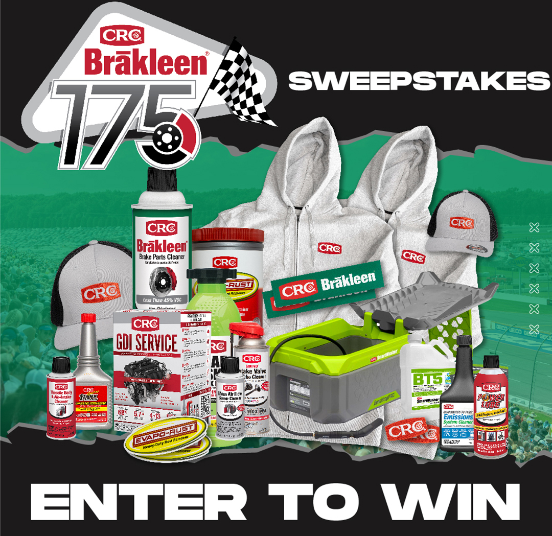 🚨SWEEPSTAKES🚨 We have partnered with @CRCAuto on the ULTIMATE CRC POWER PACK SWEEPSTAKES! The Grand Prize includes (1) CRC Shop Maintenance Power Pack and Weekend 300 Level tickets for our NASCAR Race Weekend. Enter For Your Chance to Win: bit.ly/49YUjcU